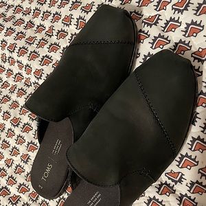 TOMS Nova Leather Wrap Slide